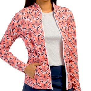 Sigrid Olsen Pink and Black Floral Mini Skirt